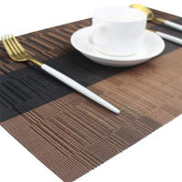 4 Pcs Tapetes De Comedor Tejidos En PVC Resistentes Al Calor Espesados Lavables Sin Desvanecimiento Adecuados Para Mesa De Comedor Y Cocina - details 3