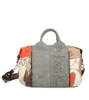 Bolso bowling Ole - Anekke Alma - Compartimento principal con cierre de cremallera - Bolsillo trasero - Dos asas de mano - Bandolera ancha, regulable y extraíble - Ref. 40761-386 - Mide 31 x 21 x 15 cm - details 0