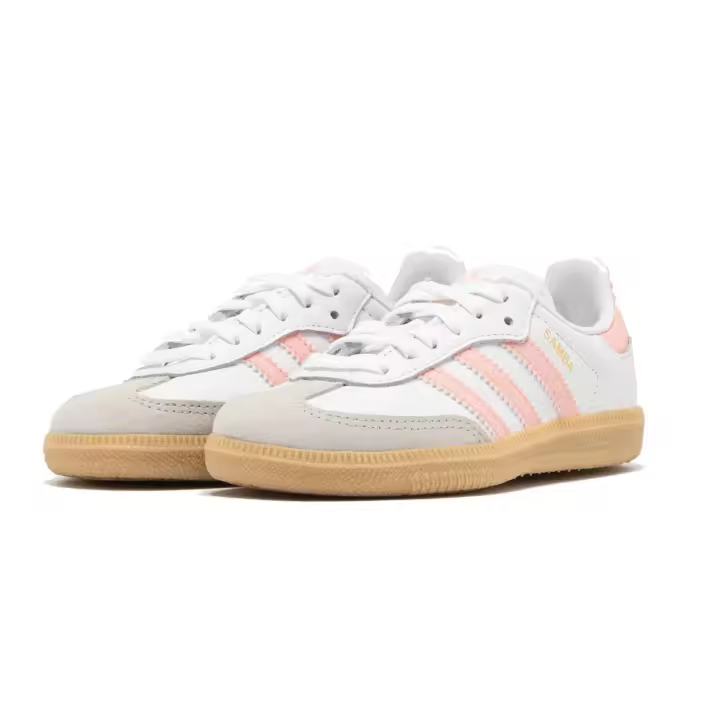 Adidas Samba OG Junior Cloud White, Semi Pink Spark & Gum - 1