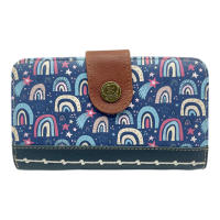 Cartera mediana Sweet Candy con solapa de la Colección Viajes C-062-01 15.5x9.5x4cm. - details 4