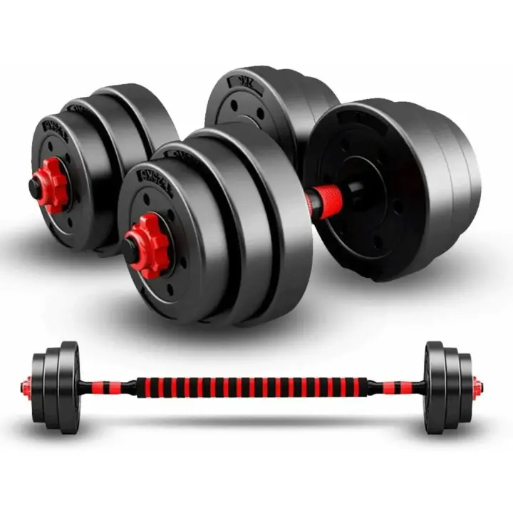 Ozio Fitness Kit Set Mancuernas Ajustables 30 Kg | Entrenamiento en Casa - Alta Calidad - 1