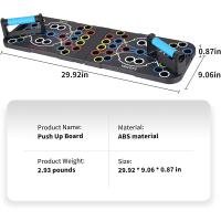 Tablero De Empuje Multi-Función Manillas De Empuje Profesional Para Ejercicios De Casa Y Gimnasio Equipo De Entrenamiento De Fuerza - details 6