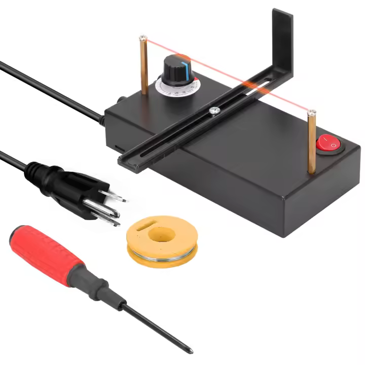 Mini Máquina Calentadora Eléctrica Manual Para Corte De Alambre Tijera De Cinta Electromecánica Térmica ABS Material - 1