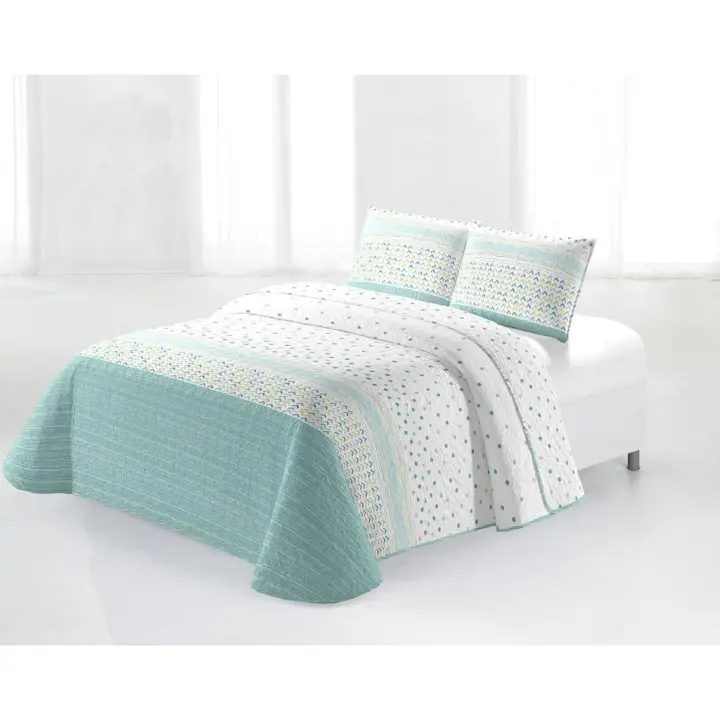 Colcha Bouti, Modelo Bastia, Multicolor, Varios tamaños disponibles, Miracle Home - 1