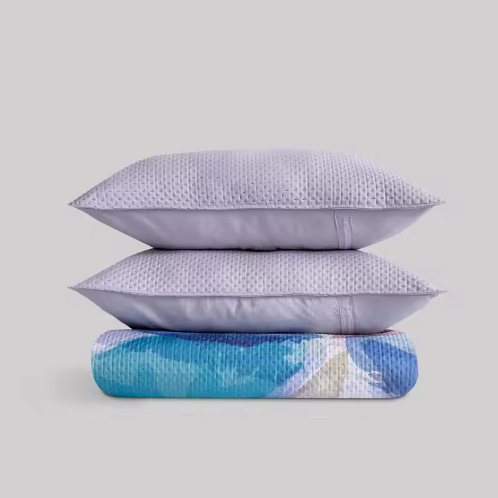LlarTextil Colcha Estampada Digital Karamelo  Ligera y Transpirable  Estampados Modernos  Fundas de Almohada Incluidas - 1