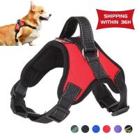 Harnés Ajustable Para Perros De Todas Las Tallas Con Correa Reflectante Correa De Entrenamiento Al Aire Libre Para Pequeños Medianos Y Grandes - details 0
