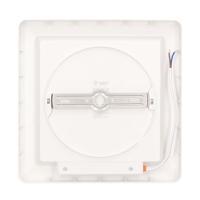 PLAFON SUPERFICIE DOWNLIGHT LED CUADRADO BLANCO VASAN GSC EVOLUTION 18W LUZ BLANCA 6500K 1850 LUMENE - details 5