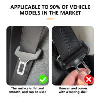 Cubierta Protectora Para Cinturón De Seguridad De Coche En Cuero PU Anticolisión Antiseña Modificación Interior De Automóviles - details 2