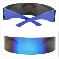 Gafas De Sol Y2K Technológicas Futuristas Para Mujer Estilo Especial Forma Única No Polarizadas UV400 Anti Reflectantes - details 3
