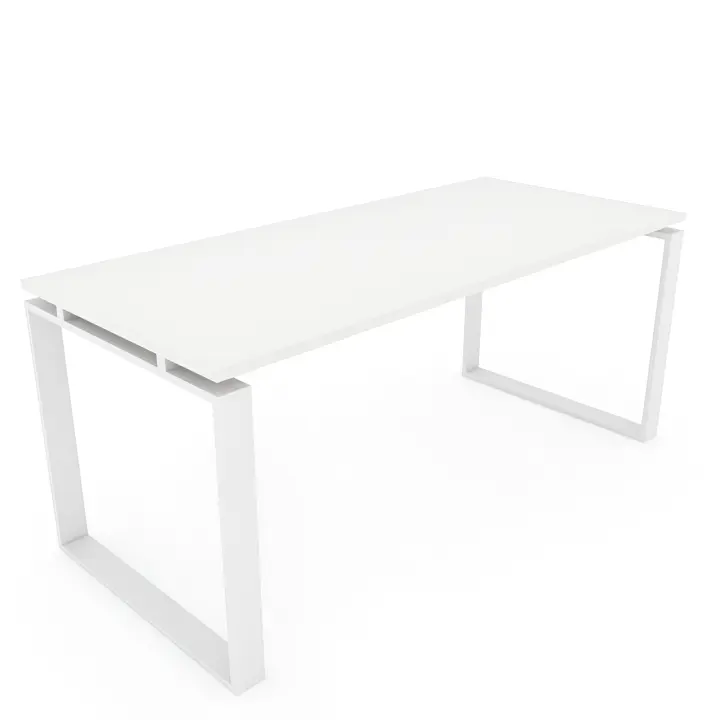 OFICIT Mesa Escritorio Blanco para Estudio Trabajo Despacho Oficina - 1