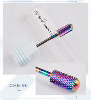 Juego De 5 Piezas De Cortadores De Uñas De Titanio Arco Iris Para Manicura Eliminación De Esmalte De Gel Accesorios Para Taladro De Uñas - details 6