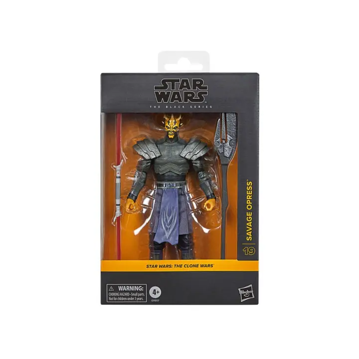 STAR WARS THE BLACK SERIES, FIGURA SAVAGE OPRESS STAR WARS THE CLONE WAR - 1