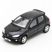 Coche De Colección DCT 1/64 Modelo 206 Vehículo Vintage Hatchback Metal Sin Batería Regalo Para Adultos Con Estuche De Exhibición - details 3