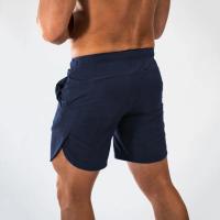 Shorts De Entrenamiento De Verano Para Hombres Quick Dry Sportswear Fitness Running Gym Shorts Sólidos Talla M L XL XXL Colores Negro Azul Blanco Marrón - details 6