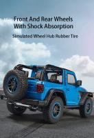 Modelo De Coche Rubicon a Escala 1:18 Con Luz Y Sonido Absorci\u00f3n De Choque Puertas Abiertas 4 Piezas Juguetes De Metal Para Niños - details 10