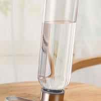 Botella De Agua Portátil Transparente De Plástico Para Deporte Y Viajes Ideal Para Ciclismo Y Senderismo Adultos - details 5