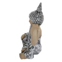 CAPRILO REGALOS & DECORACIÓN Figura Decorativa de Resina "Buda Sentado Exterior". Adornos y Esculturas. Regalos Originales. Decoración Hogar. 25,50 x 23 x 43 cm. - details 3