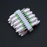 Juego De 10 Piezas De Brocas De Uñas Cerámicas Para Manicura Y Pedicura Herramientas De Arte De Uñas Compatible Con Máquinas Eléctricas Para Eliminar Cutículas Y Polvo De Uñas - details 2