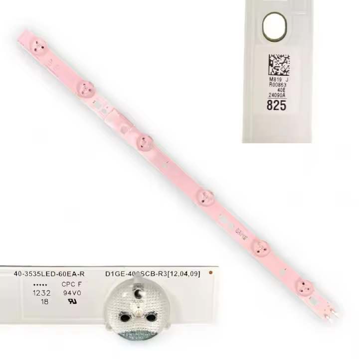 Tira 6 leds Samsung UE40EH5000W BN96-24090A 40-3535LED-60EA-R D1GE-400SCB-R3 - 1