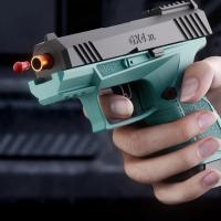 Pistola De Juguete Mini GX4 Con Cartuchos Continuos Macara Modelo Educativo Disparo Con Bala Suave Y Retroceso Airsoft Pequeña Pistola Para Niños Y Adultos - details 1