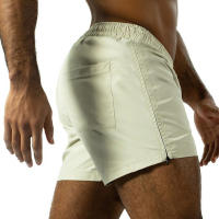 Shorts Deportivos De Verano Para Hombres Quick Dry Running Gym Playa Entrenamiento Fitness Con Cierre De Cordon Y Bolsillo Lateral - details 4