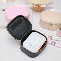 Bolso De Maquillaje De Cuero PU 1 PC Con Luz LED Y Espejo Desmontable Portátil Para Viajes Odorímetro Almacenamiento De Joyería Y Maquillaje - details 3