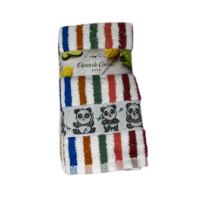 Paños de Cocina de Rizo Americano Kimbatex, Pack de 12 Paños 100% Algodón Absorbentes y de Secado Rápido, Made in Portugal 3 Modelos Lisos, Rayas Kimba, Rayas Multicolor. - details 1