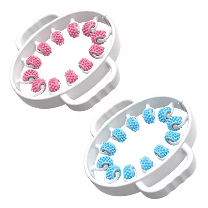 Masajeador De Muscles 1PC Con Tecnología De Rodillos Convergentes Y Divergentes Anti Celulitis Para Relajación Corporal Manual Material De Polipropileno - 1