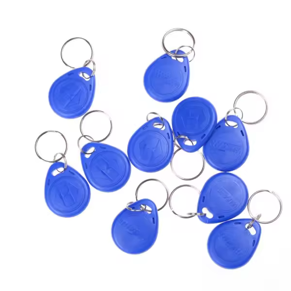 20 llaveros RFID con etiqueta regrabable EM4305 - 1