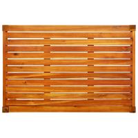 vidaXL Mesa de jardín de madera de acacia maciza 85x57x29 cm - details 4