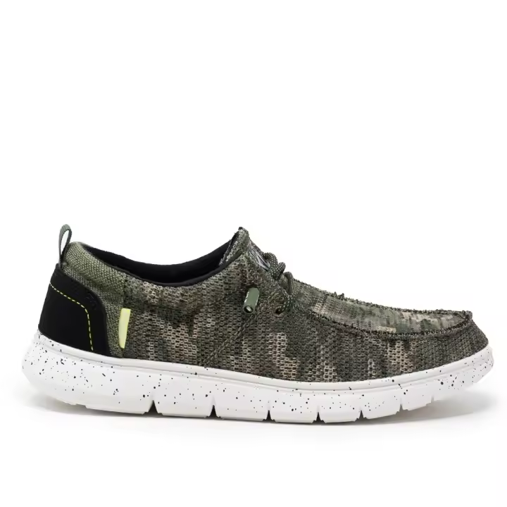 KLE 251704 KAKI Zapatillas lona hombre 35659 25V ZAPATO CABALLERO TEXTIL KAKI - 1