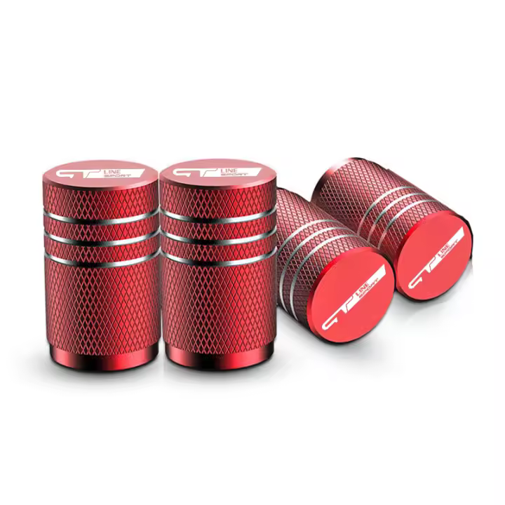 Cubiertas De Válvula De Neumático Para Coche Renault GT Line Resistente Al Agua Accesorios De Automóvil Material De Aleación - 1