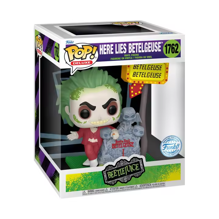 Funko Pop Beetlejuice Here Lies Betelgeuse Special Edition 1762 - 1