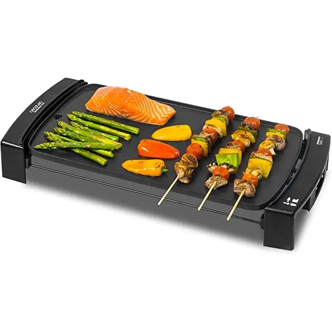 Cecotec Plancha de Asar Eléctrica Black&Water 2150 W Aluminio Fundido Revestimiento Daikin - 1
