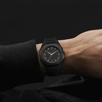Reloj De Cuarzo De Lujo AAA Para Hombres Estilo Clásico Anime Línea Negra Blanca De Alta Calidad Resistente Al Agua Y Al Choque Reloj De Moda Para Hombres - details 2