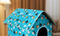 Casa De Mascotas Plegable Y Desmontable Resistente Al Agua Para Gatos Y Perros Ideal Para Ambientes Exteriores Suministros Para Mascotas - details 2
