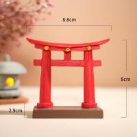 Mini Puerta Torii Japonesa Estilo Shinto Para Jardín Arquitectura Asia Adorno De Casa Miniatura Decoración De Acuario Decoración Chino - details 11