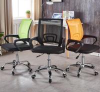 Silla de Oficina con Soporte Lumbar Giratoria Escritorio Sillon Ruedas Despacho casa salon habitacion ergonómica Gaming, escritorio, silla nordico tulipu NEGRO GRIS - details 2