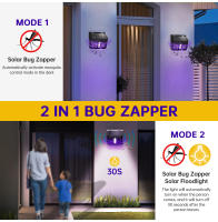Zapador Solar De Mosquitos Con Luz LED Trap Para Insectos Recargable Al Sol Para Patio Jardín Control De Plagas Ambiental - details 4