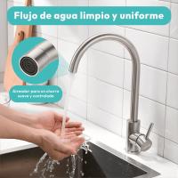 RELAXTY Grifo de Cocina para Fregadero de Acero Inoxidable - Grifo de Fregadero Giratorio 360° - details 0
