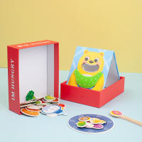 Juguetes De Enseñanza Temprana Para Niños Cuchara De Entrenamiento De Motricidad Finas Simulación Doméstica Alimentos Juguetes De Alimentación De Oso Peluche Puzle - details 4