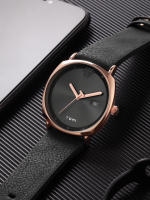 Reloj De Pulsera TOMI Para Hombres Minimalista Y De Moda Deportiva Con Calendario Y Material De Cuero Casual De Cuarzo - details 20