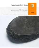 Zapatos De Moda Para Hombres 2024 Transpirables Zapatillas Deportivas Al Aire Libre Con Cordones Edición Coreana Zapatos Casuales Para Adultos Talla 39-44 - details 2
