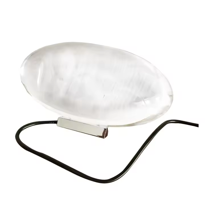 Lámpara De Mesa Diseñadora Italiana LED Cristal Ojo Del Cielo Forma De Huevo Decoración Para Dormitorio Y Sala De Estar Proyector De Luz Nocturna Lámpara De Noche Para Cama - 1