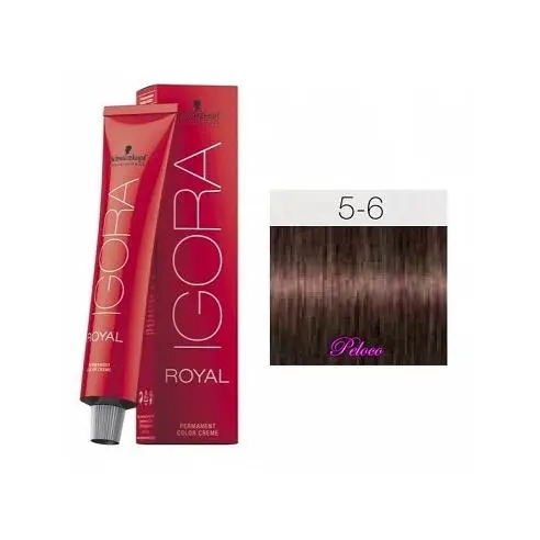 Tinte Igora Royal 5-6 Castaño Claro Marron 60 ml. Schwarzkopf - 1