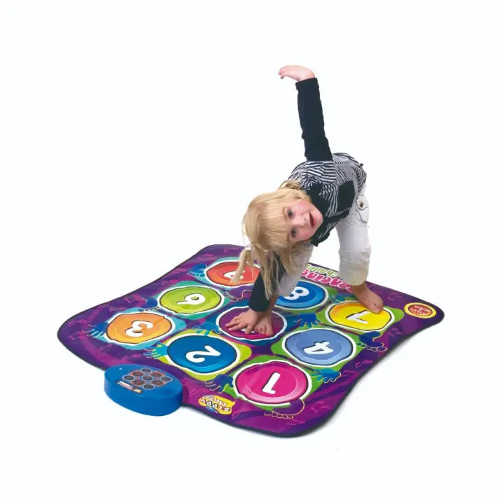 BP Manta Interactiva Juego de Baile con Luces Retroiluminadas y Números del 1 Al 9 - 1