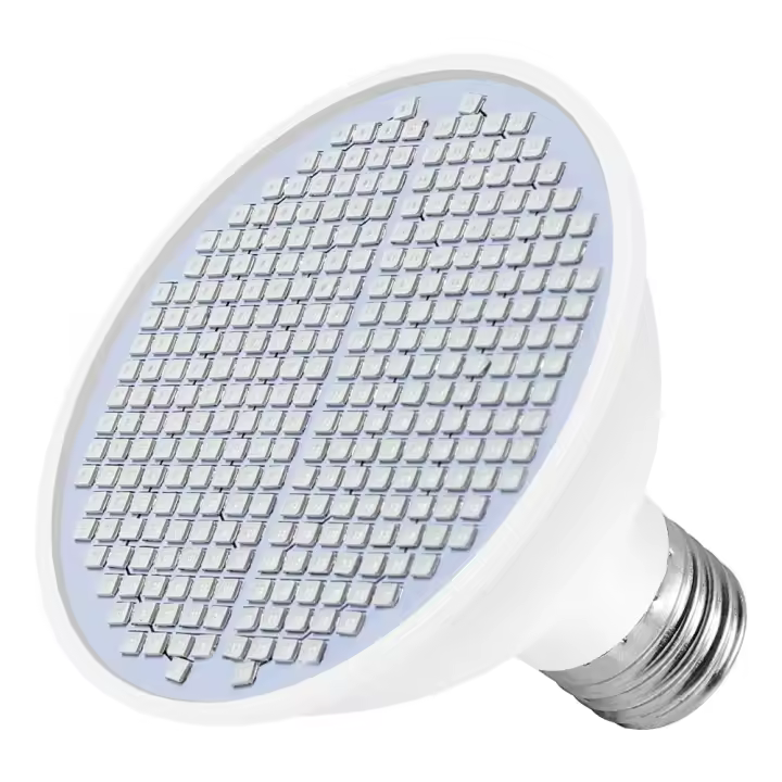 Bulbo De Luz De Crecimiento Para Plantas 25W E27 Espectro Completo LED Para Cultivo Indoor Lámpara De 220V Para Invernadero Y Macetas De Suculentas Y Frutas - 1