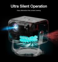 ULTIMEA Nova C40 Proyector con soporte de cardán, 600 ANSI, decodificación 4K, nativo 1080P, Bluetooth 5.3, Android TV 11.0, audio Dolby, enfoque automático y corrección de keystone - details 12