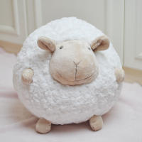 Almohada De Oveja Lindo Y Suave Para Niños Juguete De Peluche Para Dormir En Cama O Sofá Rellena De Algodón PP Edad Recomendada 3-12 Años - details 0
