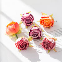 30/100Pcs Rosas Silken De Flores Artificiales Para Bodas Navidad Decoraciones De Hogar DIY Regalos Caja De Artesanías - details 2